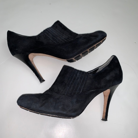 ❤️SOLD❤️COLE HAAN Air Talia SUEDE Black BOOTIE S 8 - Picture 3 of 8